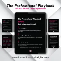 The Professional Playbook | Tip #17: Build a Learning Network – Image 1