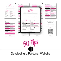 50 Tips for Developing a Personal Website for a Professional Career – Image 1