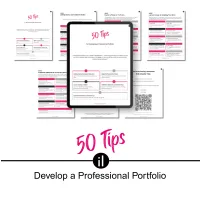 50 Tips for Developing a Professional Portfolio – Image 1