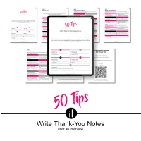50 Tips to Write Thank You Notes after an Interview – Image 1