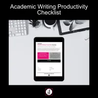 Academic Writing Productivity Checklist – Image 1