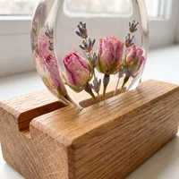 Rund mit Holzständer – Image 2