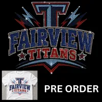 Titans Rhinestone with shirt Adult – Image 1