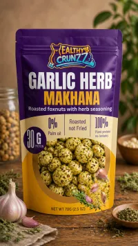 Garlic Herb Makhana – Image 1