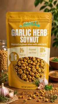 Garlic Herb Soynut – Image 1