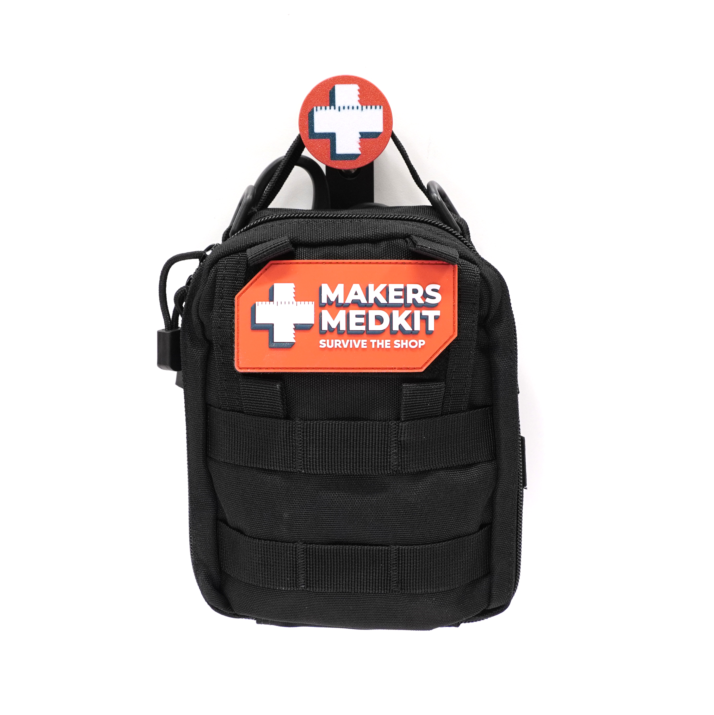 Makers MedKit BLACK with Wall Hanger  – Image 1