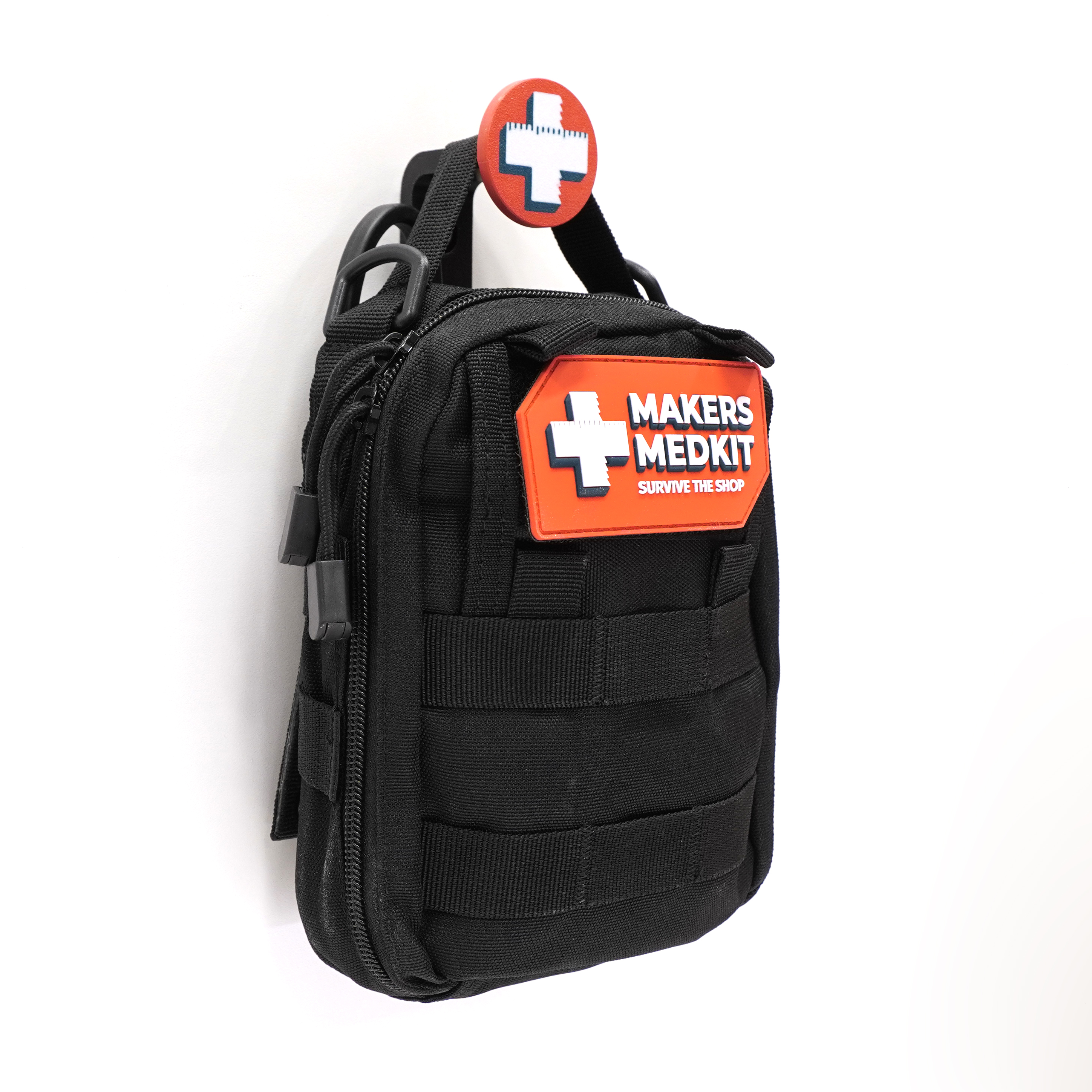 Makers MedKit BLACK with Wall Hanger  – Image 4