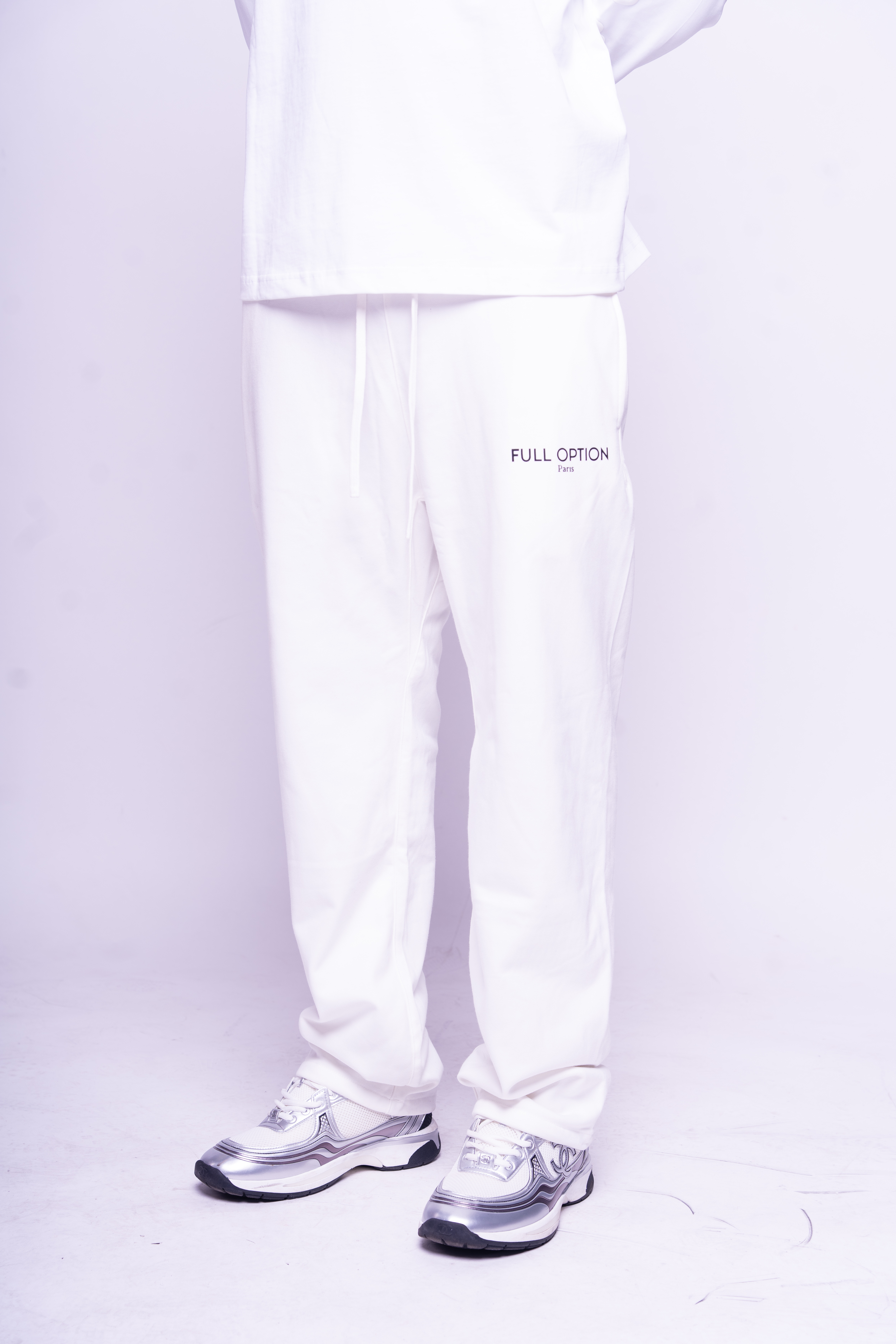 Pantalon BB (2 coloris) – Blanc crème, L