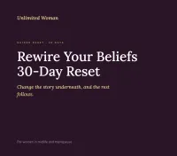 Rewire Your Beliefs 30-Day Reset – Image 1