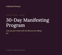 30 DAY MANIFESTING PROGRAM – Image 1