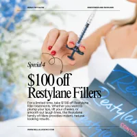 $100 OFF Restylane Filler – Image 1