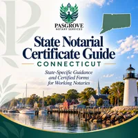 Connecticut State Notarial Certificate Guide  – Image 1