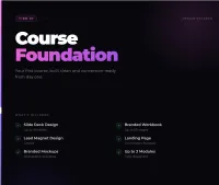 Course Foundation – Image 1