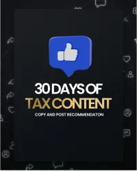 30 Days of Tax Content – Image 1