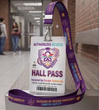 Secured by Design Hall Pass – Image 1