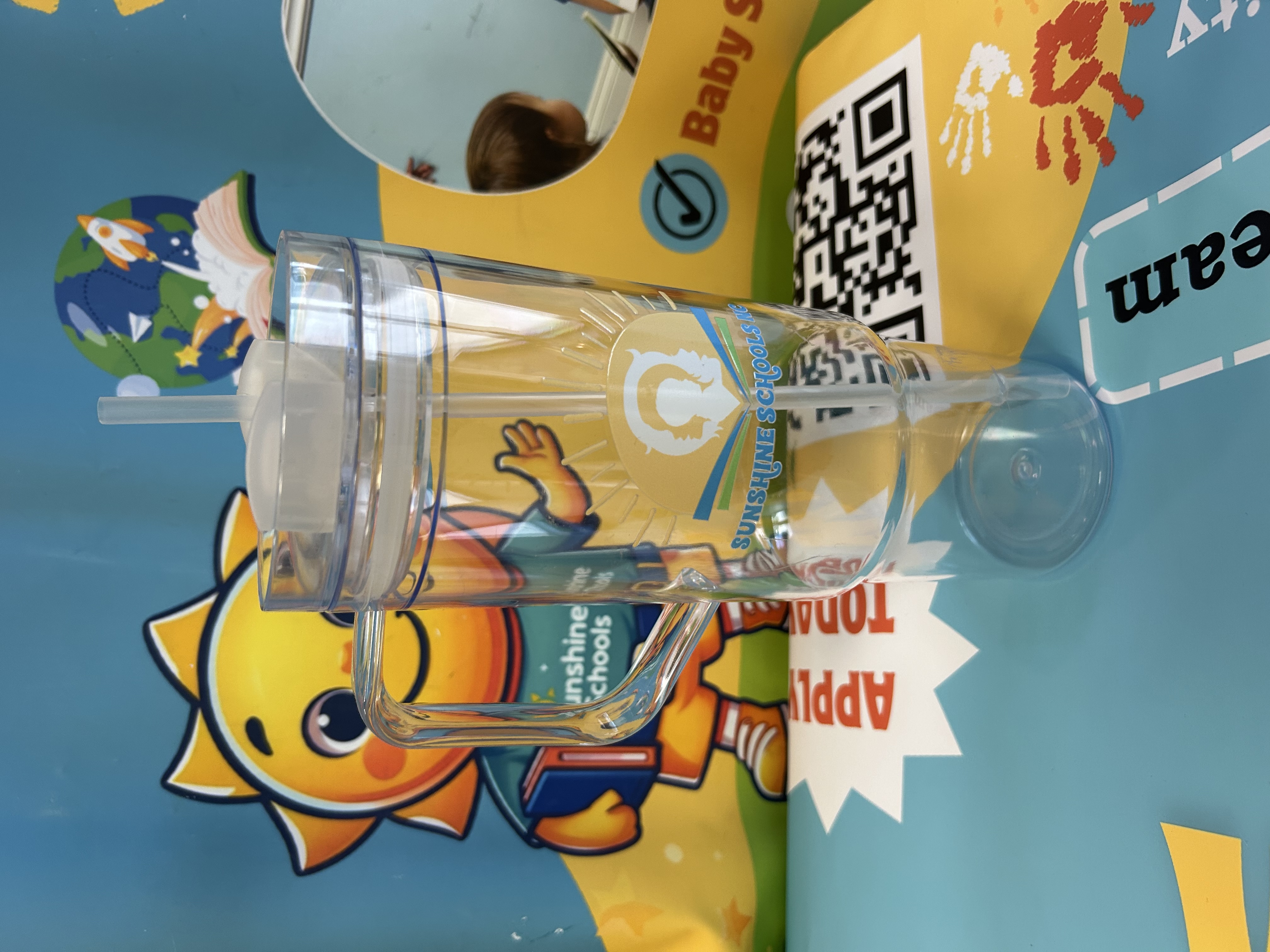Clear Non Insulated Bottle – Image 1