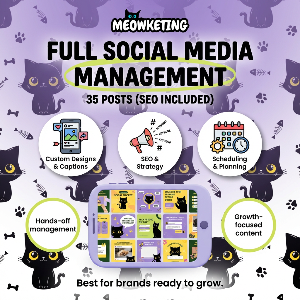 Title: Social Media Management — Premium – Image 1