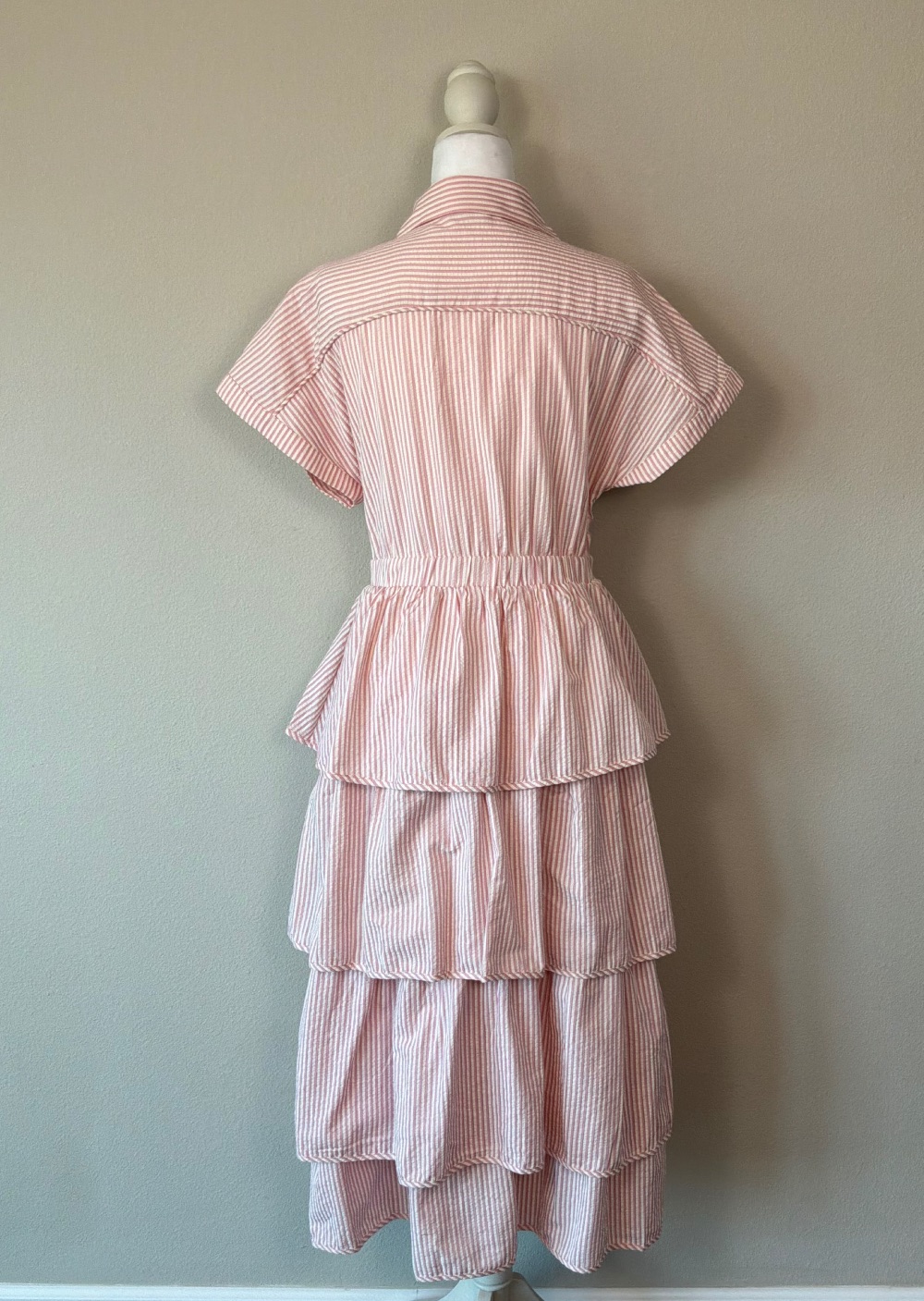 Gigi Pink Midi Dress – Image 2