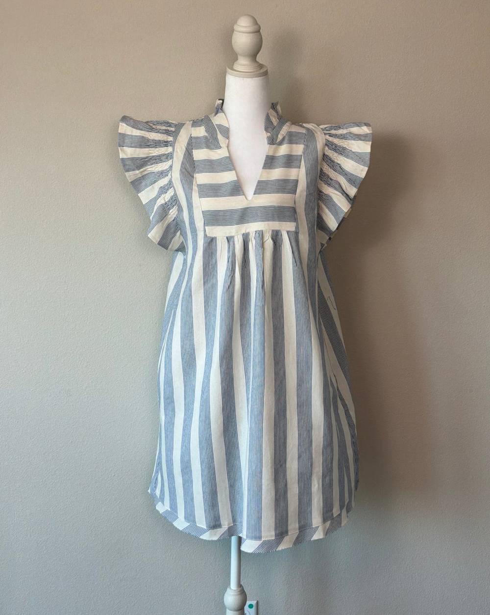 Sky Blue Mini Dress – Image 1
