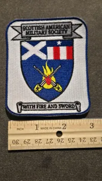 SAMS Coat of Arms Shoulder Patch – Image 1