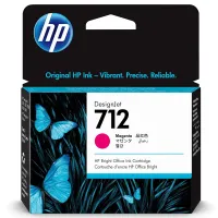 HP 712 Magenta 29ml Ink Cartridge - 3ED68A – Image 1