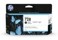 HP 728 130ml Matte Black DesignJet Ink Cartridge – 3WX25A – Image 1