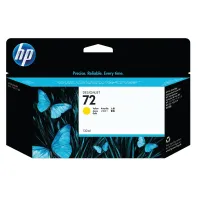 HP 72 Yellow 130ml Ink Cartridge - C9373A – Image 1