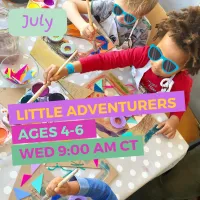 2A Little Adventurers (Ages 4-6) July 2026 (9:00-9:45AM) – Image 1