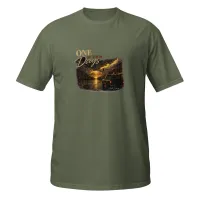 Short-Sleeve Unisex T-Shirt – Military Green, S