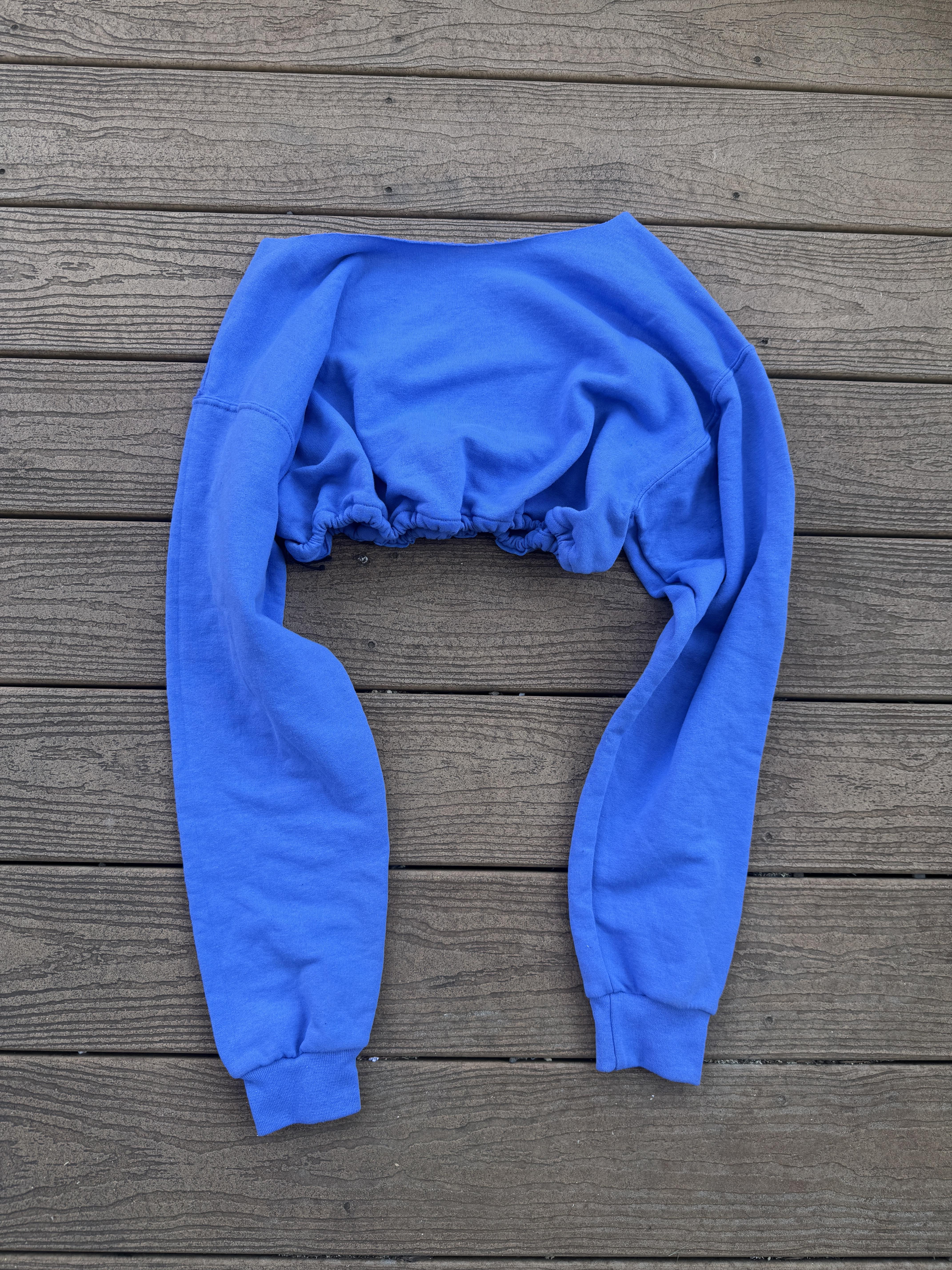  UCLA Bruins Crop Blue Sweatshirt Vintage small – Image 3