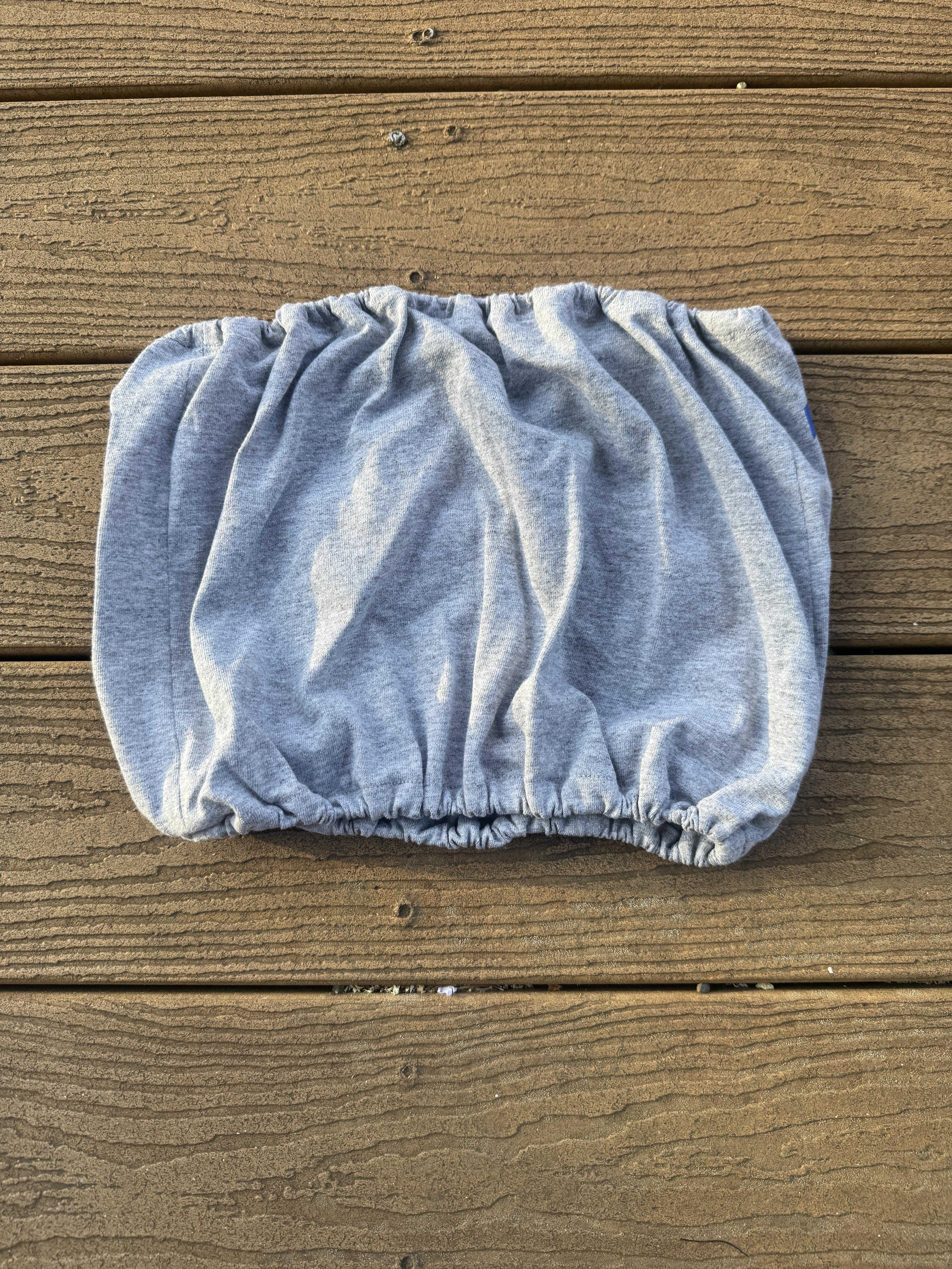 Bruins UCLA Vintage Reworked Gray Tube Top One Size SOLD OUT – Image 2