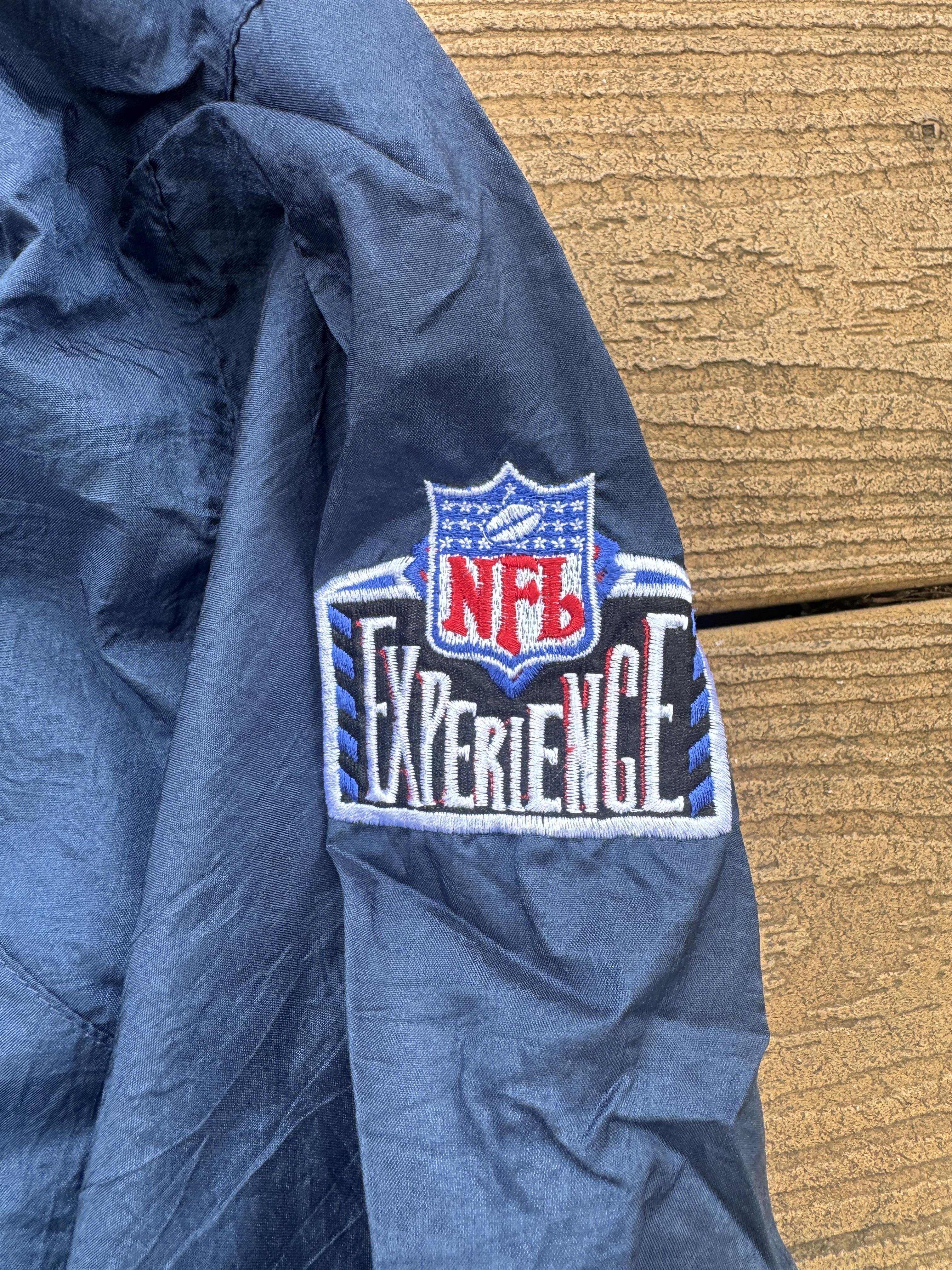 Dallas Cowboys Windbreaker Cropped Vintage Pullover Medium NFL – Image 2