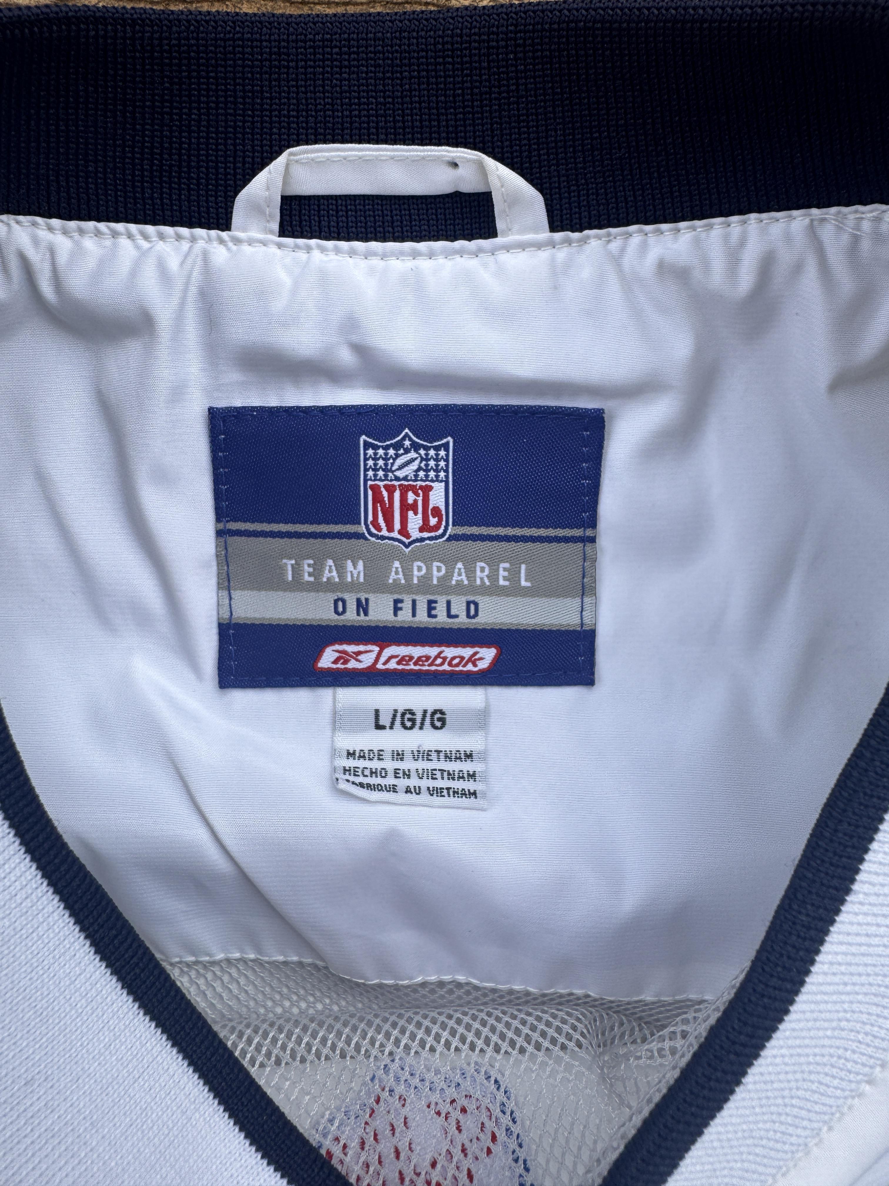 Dallas Cowboys cropped white vintage windbreaker large – Image 5