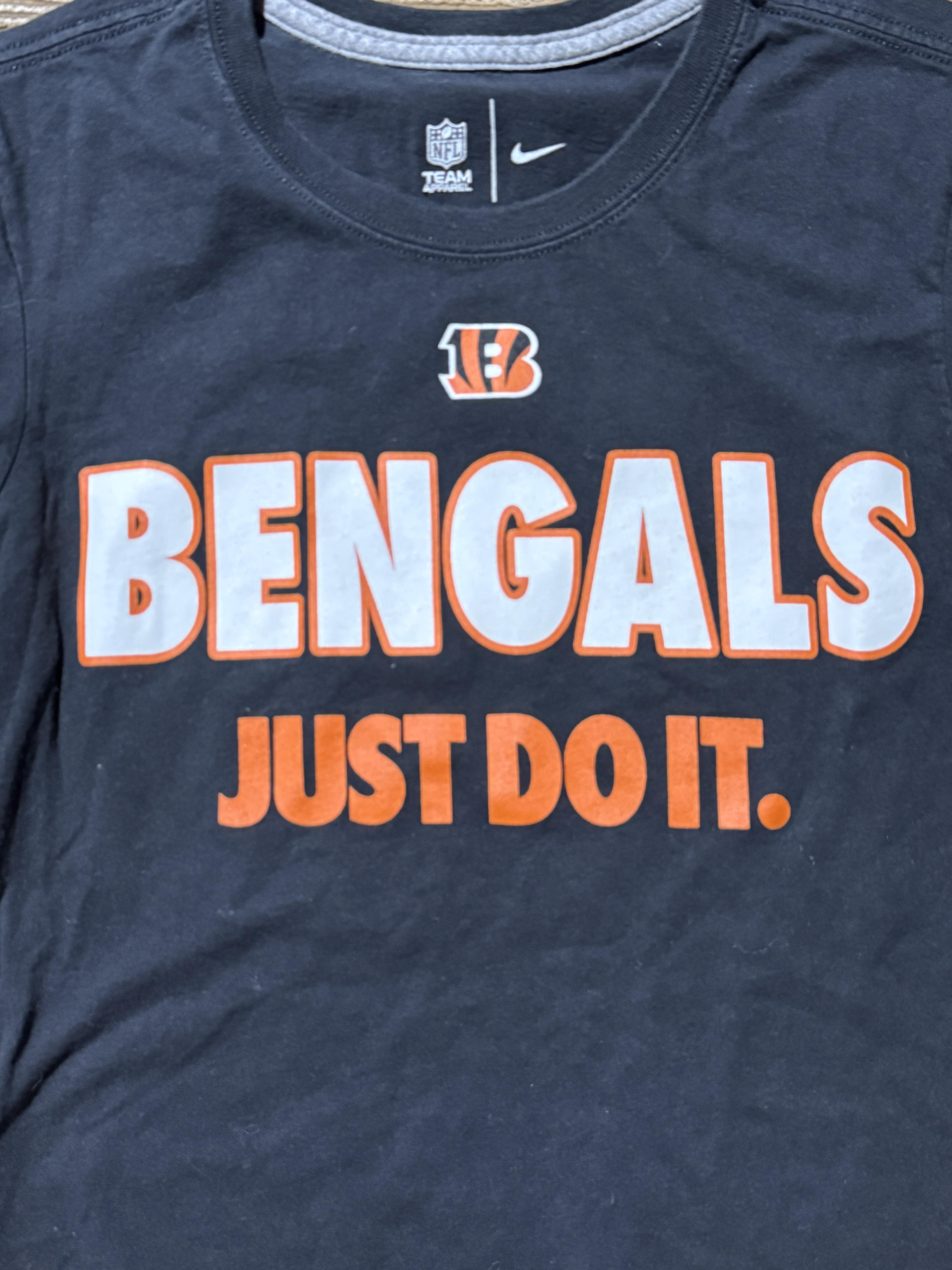 Bengals Crop Tee Vintage NFL Small – Image 2