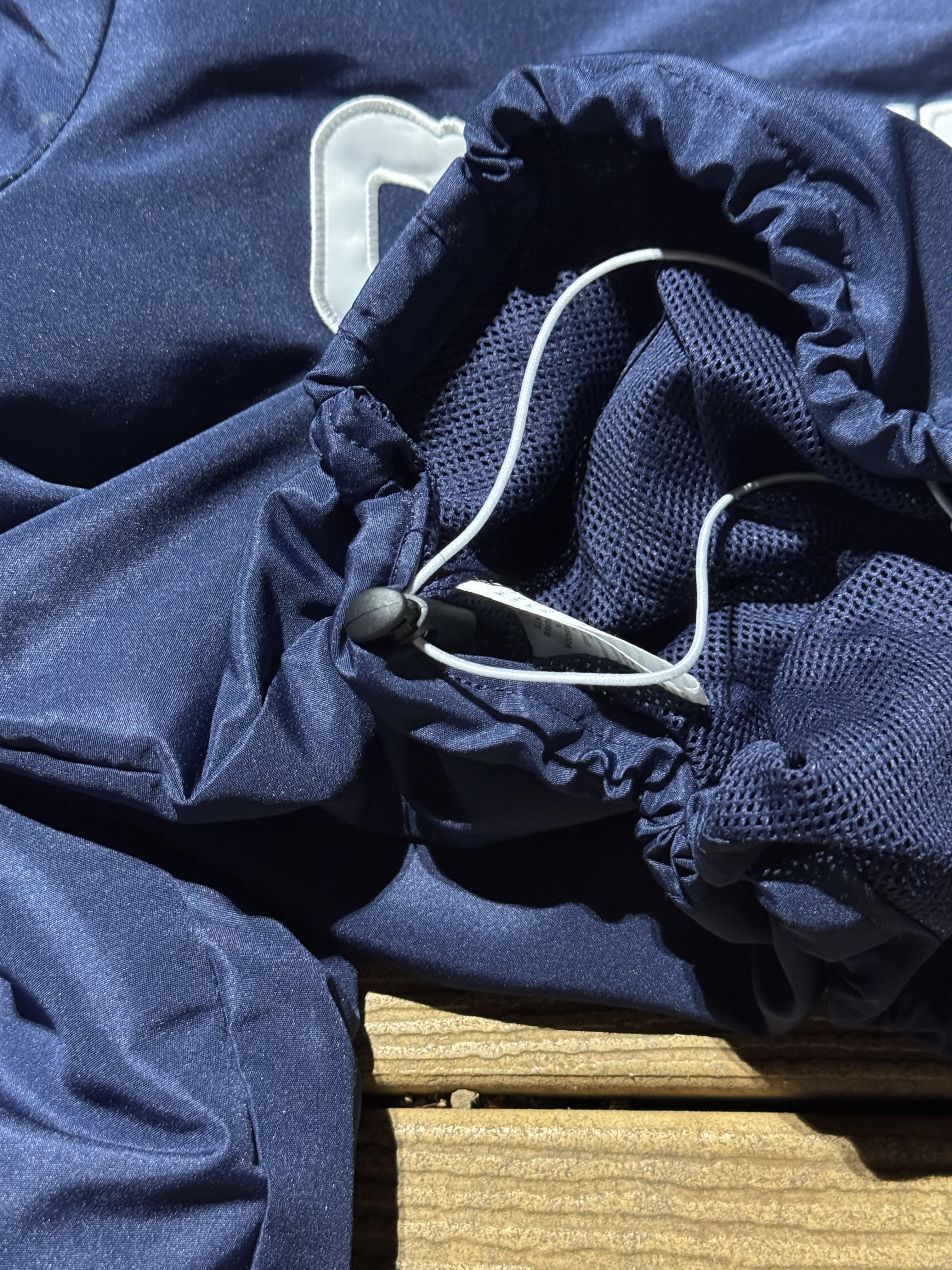 Dallas Cowboys Windbreaker Cropped Navy Vintage Pullover NFL Small – Image 6