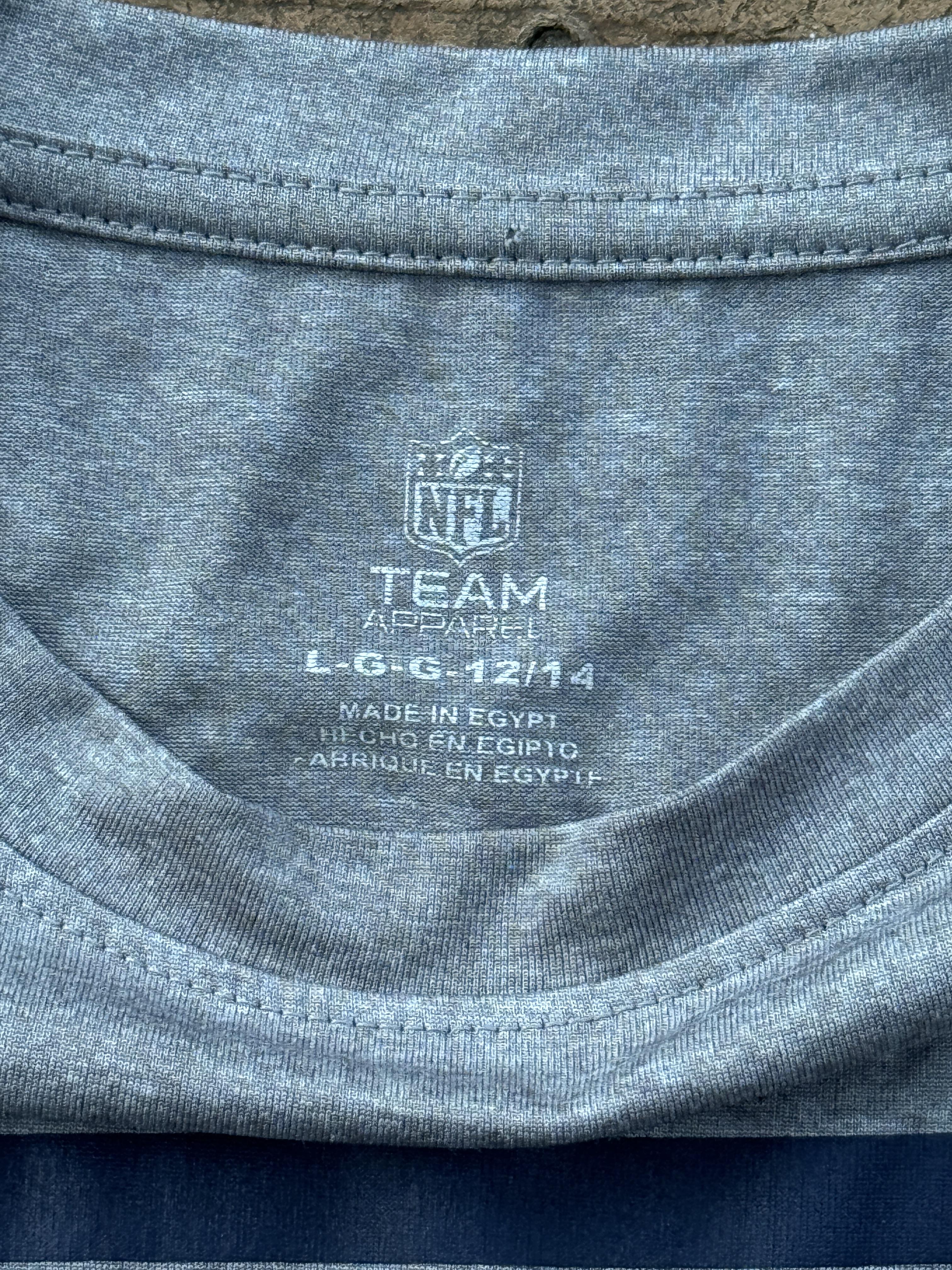Dallas Cowboys Crop Tee Vintage NFL X-small gray – Image 3