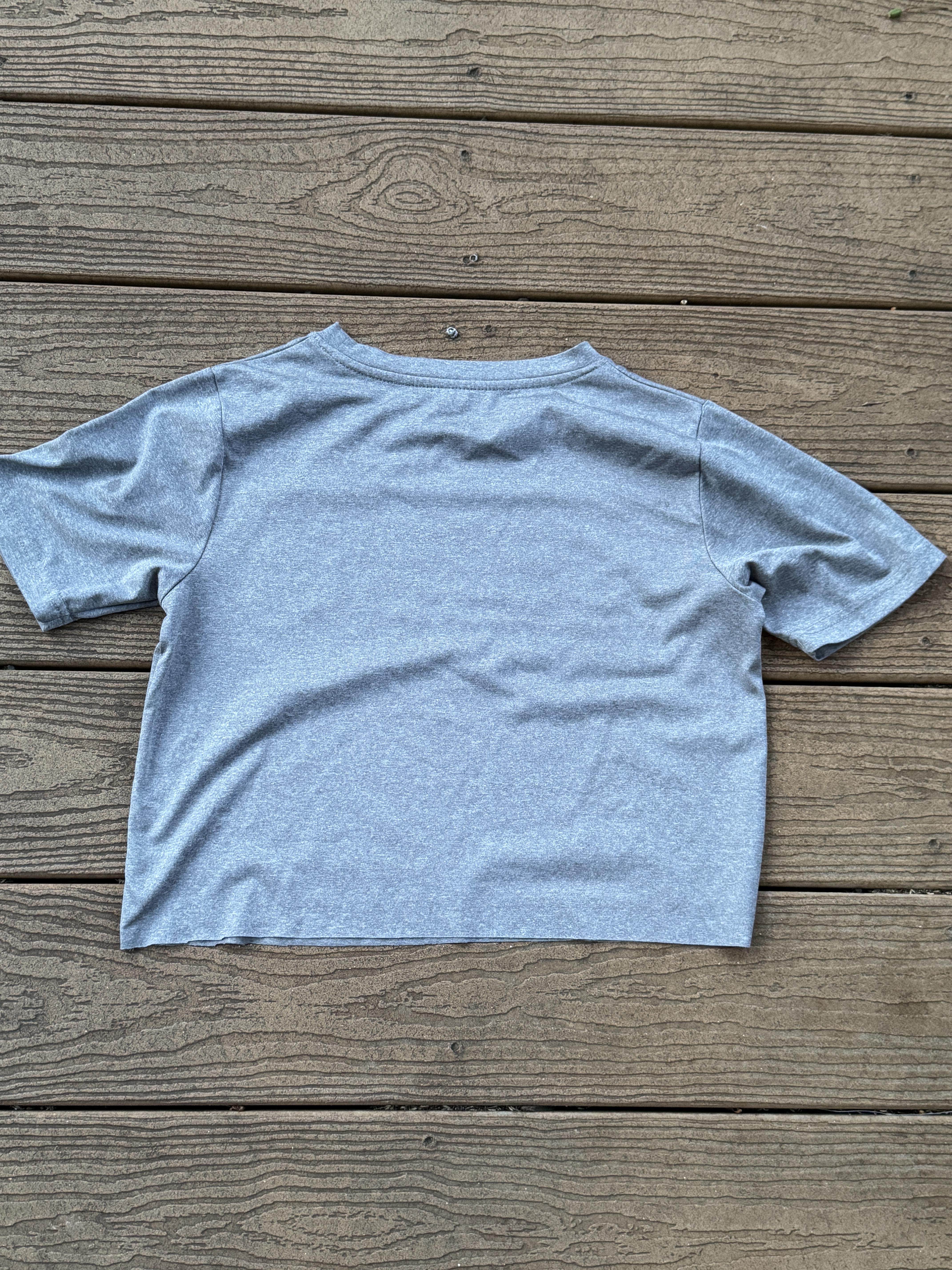 Dallas Cowboys Crop Tee Vintage NFL X-small gray – Image 4