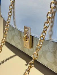 Coach Lane Shoulder Bag Super Master With Package (White) – Image 8