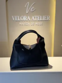 Gucci Softbit Textured Leather Tote Super Master (Black) – Image 4