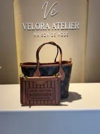 Louis Vuitton Neverfull BB Inside Out Camel Super Master with Package – Image 3
