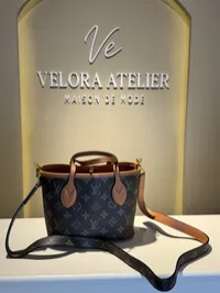 Louis Vuitton Neverfull BB Inside Out Camel Super Master with Package – Image 4