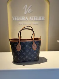 Louis Vuitton Neverfull BB Inside Out Camel Super Master with Package – Image 5