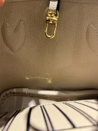 Louis Vuitton Neverfull BB Inside Out Beige Super Master with Package  – Image 5