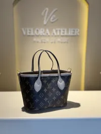 Louis Vuitton Neverfull BB Inside Out Beige Super Master with Package  – Image 2