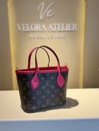 Louis Vuitton Neverfull BB Inside Out Fushia Super Master with Package – Image 2