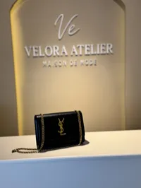 YSL Sunset Super Master Black Bag with Package – Image 4