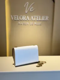 YSL Sunset Super Master White Bag with Package – Image 4