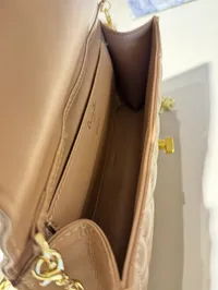Dior Caro Top Handle Super Master With Package (Beige) – Image 4