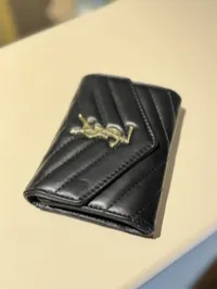 YSL Women Wallet Super Master (Black) – Image 8