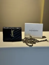 YSL Women Wallet Super Master (Black) – Image 11